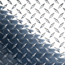 Лист нержавеющий рифленый г/к даймонд AISI 347 2,5 мм