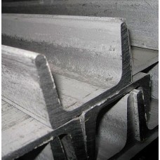 Швеллер нержавеющий г/к с уклоном внутренних граней полок AISI 316L UPN 20 (UNP) 20х10х3х3,5 мм DIN 1026-1 / EN 10279